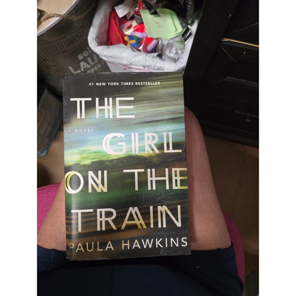 The Girl on the Train by Paula Hawkins Paperback Novel Psychological Thriller